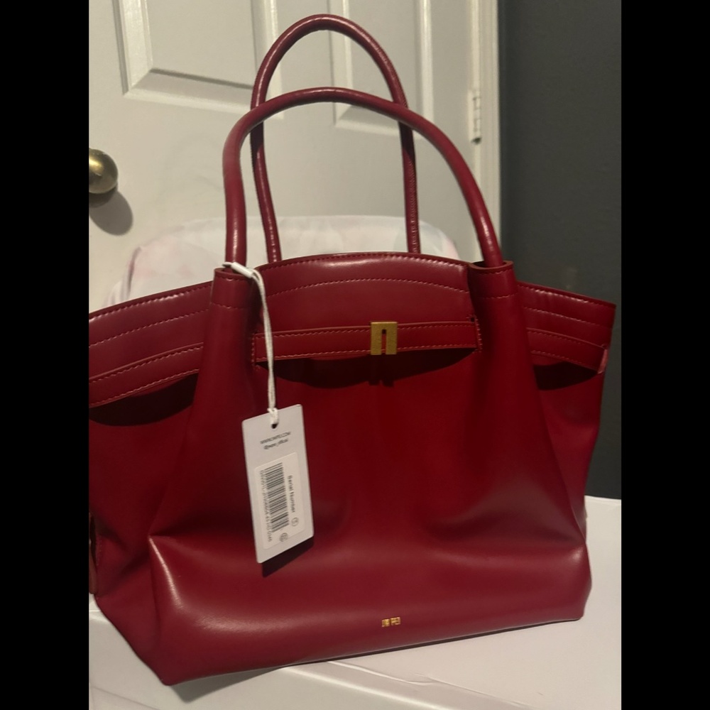 NWT JW PEI Hana Tote In Claret Medium